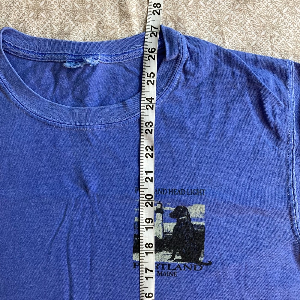 Portland, ME lighthouse t-shirt, size S. - Picture 3 of 8